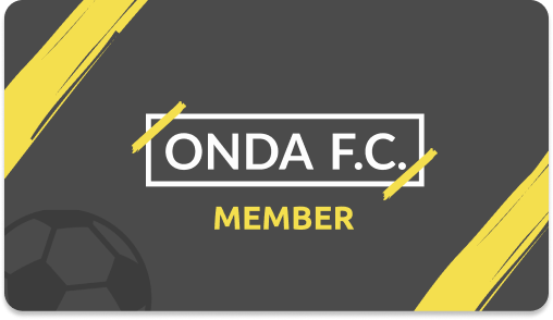 Get credits! (don't use) 3 Tarjeta Socio Onda FC