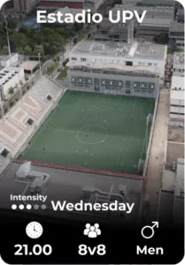 Estadio UPV Wednesday 28-05 21.00
