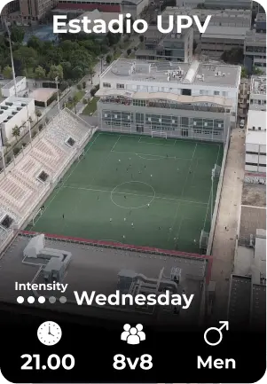 Estadio UPV Wednesday 30-04 21.00