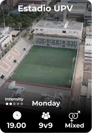 Estadio UPV Monday 05-05 19.00
