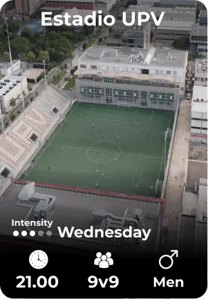 Estadio UPV Wednesday 30-04 21.00