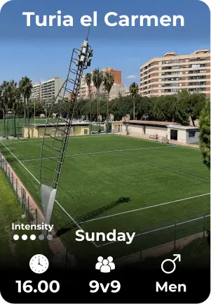 Turia el Carmen Sunday 19-11 16.00