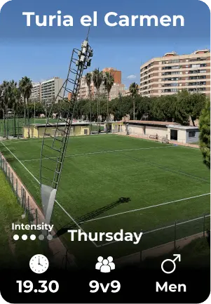 Turia el Carmen Thursday 30-11 19.30