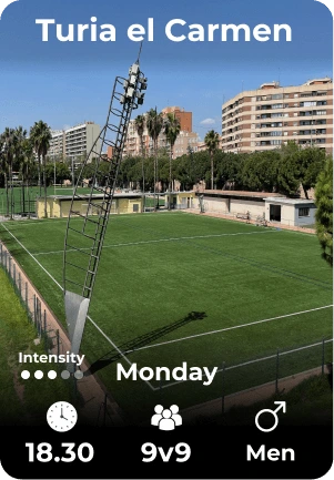 Turia el Carmen Monday 09-12 18.30