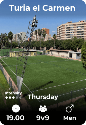 Turia el Carmen Thursday 01-05 19.00