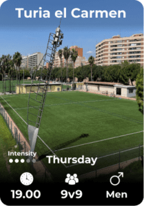 Turia el Carmen Thursday 05-06 19.00