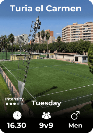 Turia el Carmen Tuesday 10-12 16.30