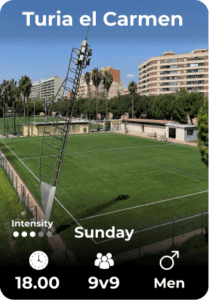 Turia el Carmen Sunday 11-05 18.00