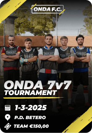 7v7 Tournament 1-3 (Team ticket)