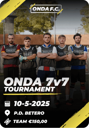 7v7 Tournament 10-5 (Team ticket)