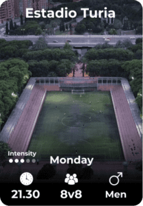 Estadio Turia Monday 19-05 21.30
