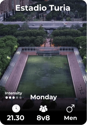 Estadio Turia Monday 05-05 21.30