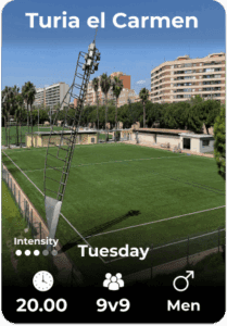 Turia el Carmen Tuesday 10-06 20.00