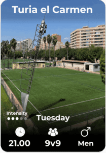 Turia el Carmen Tuesday 03-06 21.00