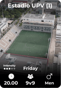 Estadio UPV Friday 13-06 20.00