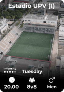 Estadio UPV Tuesday 13-05 20.00
