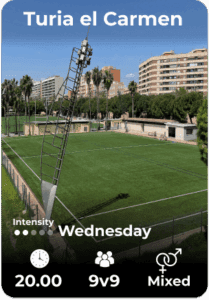 Turia el Carmen Wednesday 09-07 20.00
