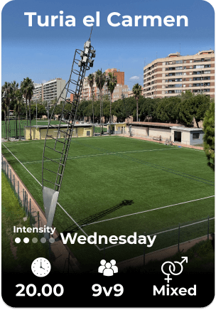 Turia el Carmen Wednesday 09-07 20.00