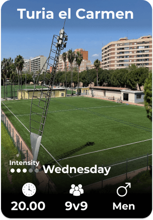 Turia el Carmen Wednesday 18-06 20.00
