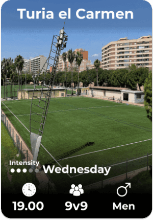 Turia el Carmen Wednesday 25-06 19.00