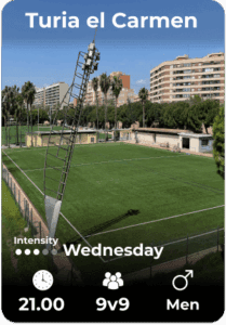 Turia el Carmen Wednesday 25-06 21.00