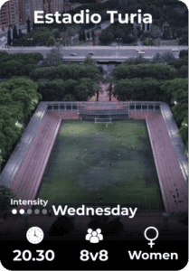 Estadio Turia Wednesday 02-07 20.30