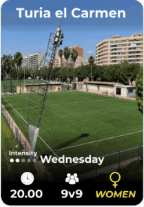 Turia el Carmen Wednesday 16-07 20.00